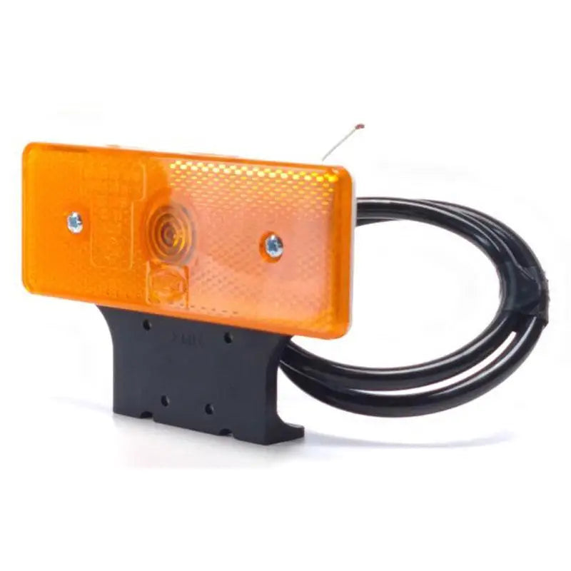Poziční světlo LED odrazka úchyt oranžové