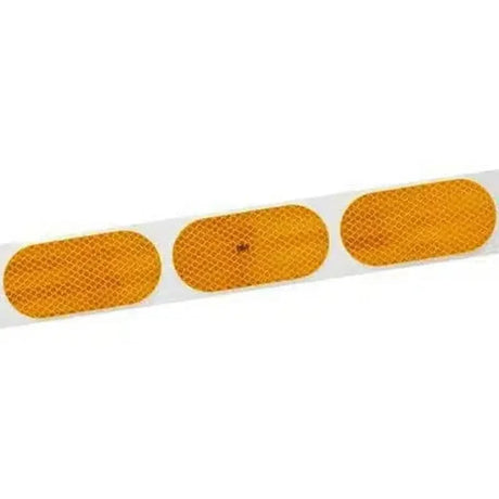 Reflexní páska 5 cm oválná oranžová