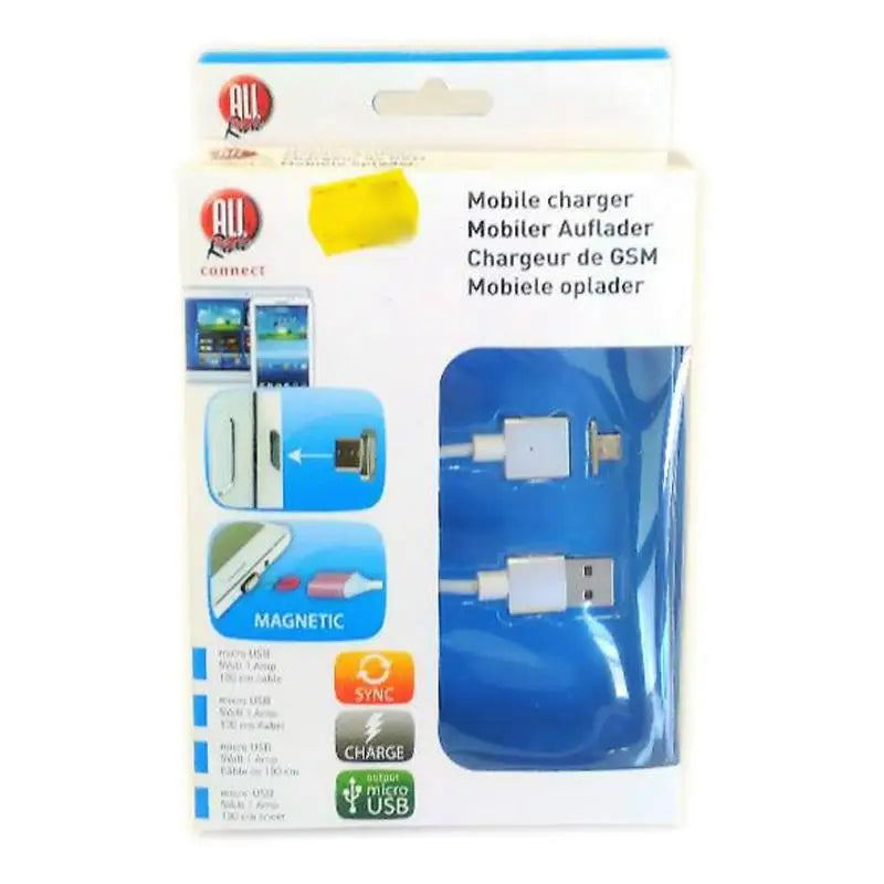 USB nabíječka do auta magnetická